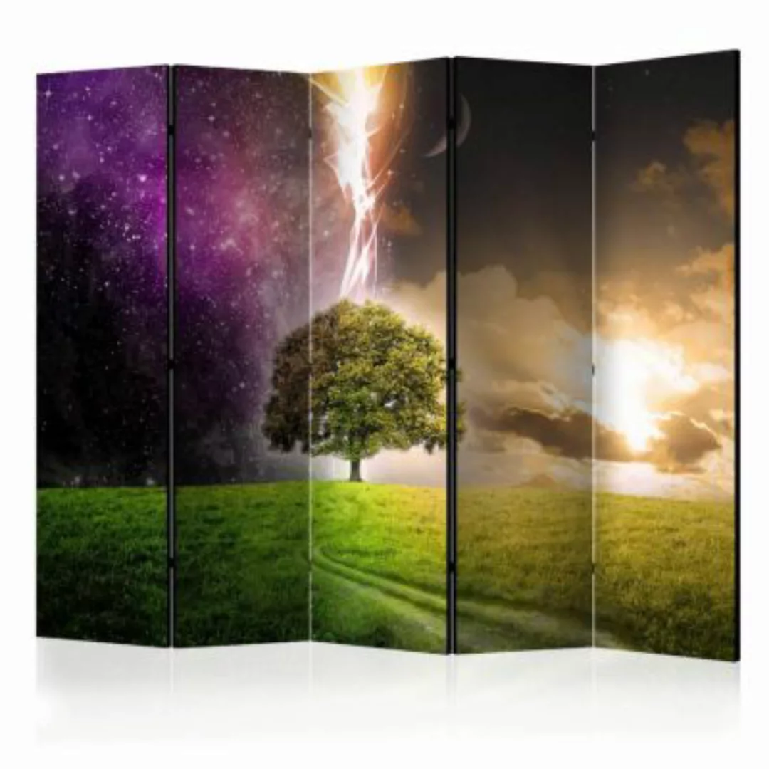 artgeist Paravent Magic Tree II [Room Dividers] mehrfarbig Gr. 225 x 172 günstig online kaufen