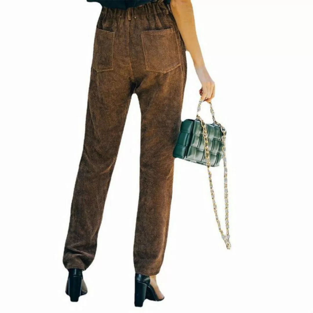 ZWY Loungepants Herbst Neu Cord Damen Hosen Casual Hosen für Damen günstig online kaufen