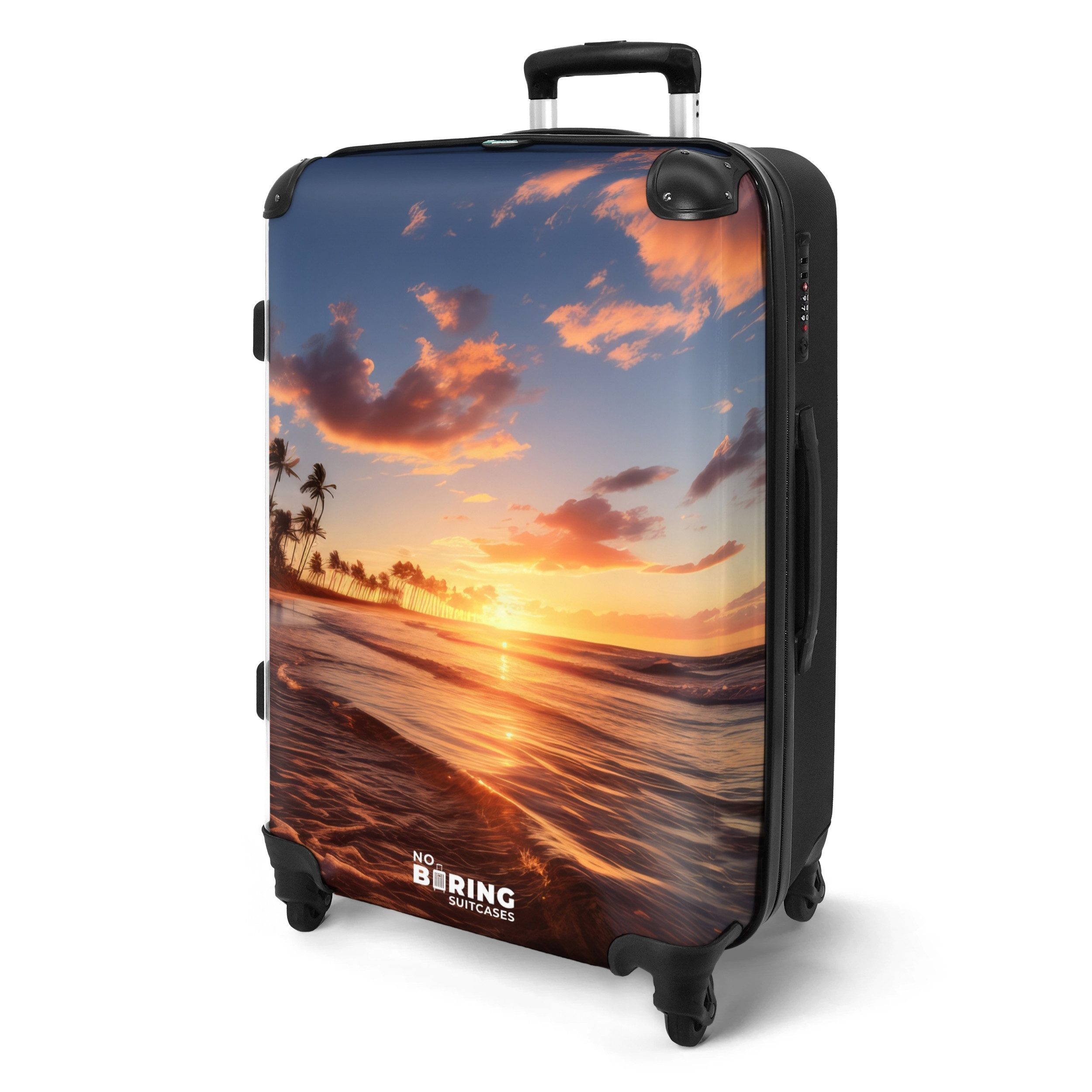 NoBoringSuitcases.com© Hartschalen-Trolley Meer bei Sonnenuntergang 67 günstig online kaufen