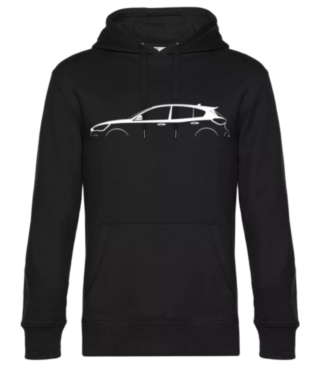 'Ford Focus ST MK IV' Silhouette · Unisex Premium Hoodie günstig online kaufen