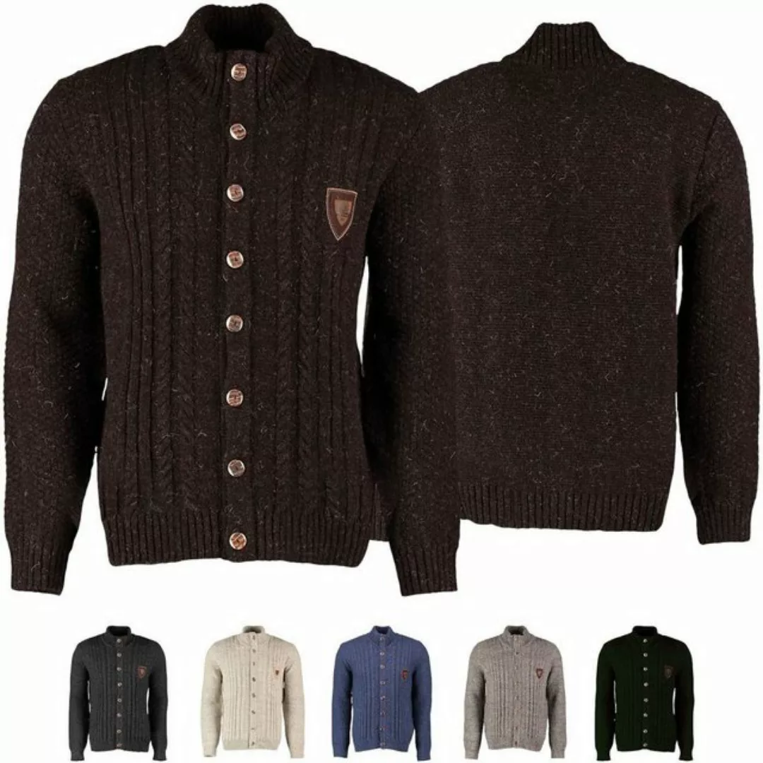 German Wear Trachtenjanker OP4 Strickjacke Trachten Schurwolle Strick Pullo günstig online kaufen