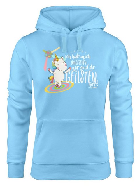 MoonWorks Hoodie Damen Kapuzen-Pullover Ich hab mich umgesehen wir sind die günstig online kaufen