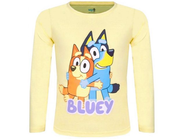 Bluey Langarmshirt Bluey und Bingo Shirt günstig online kaufen