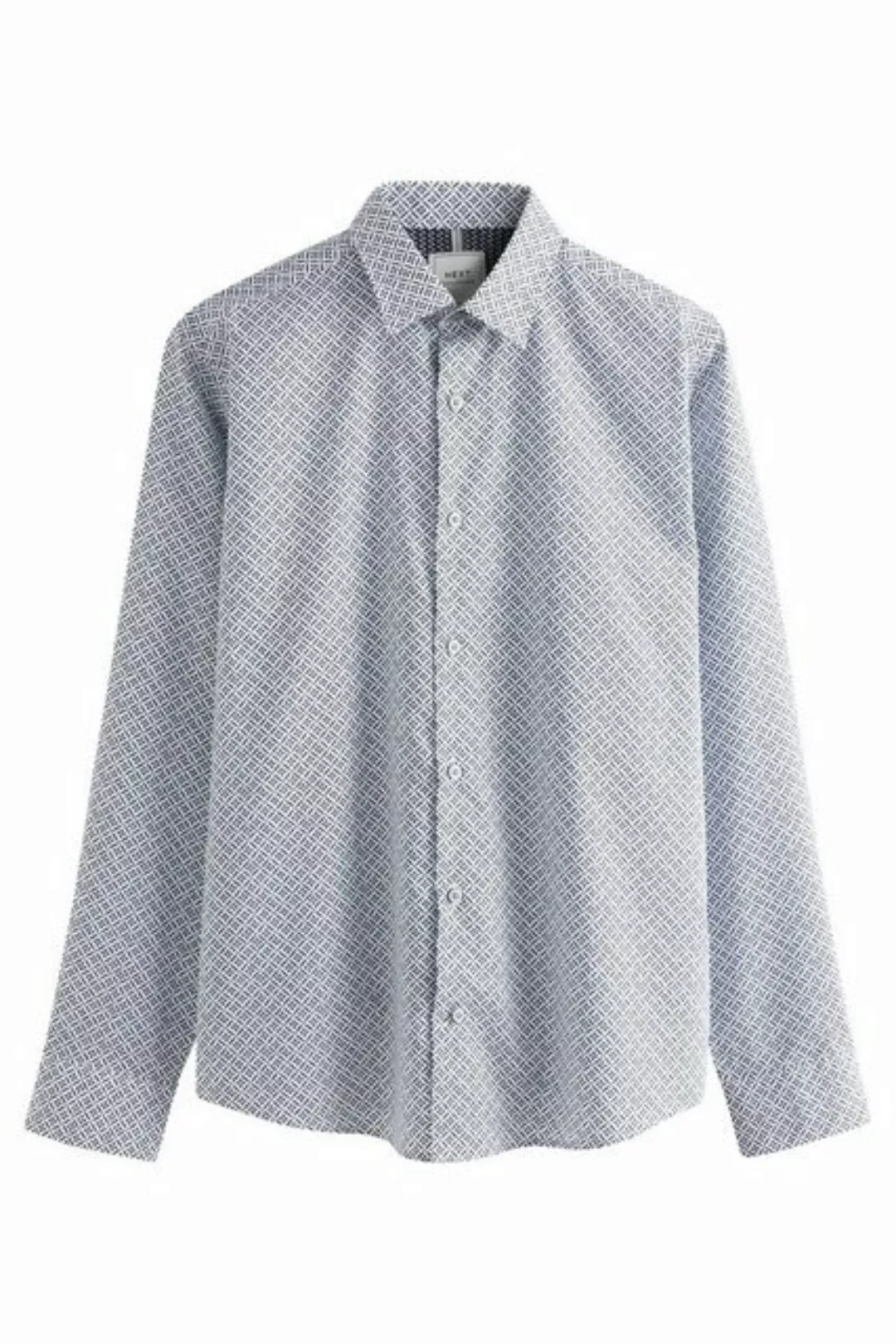 Next Langarmhemd Pflegeleichtes Button-Down-Oxford-Hemd (1-tlg) günstig online kaufen