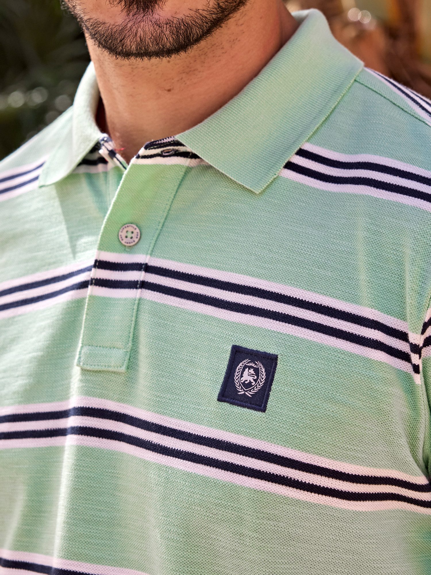 LERROS Poloshirt "LERROS Poloshirt für Herren, sportiv und bequem" günstig online kaufen