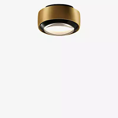 Occhio Più Alto V Volt S100 Deckenleuchte LED, Kopf bronze/Baldachin schwar günstig online kaufen