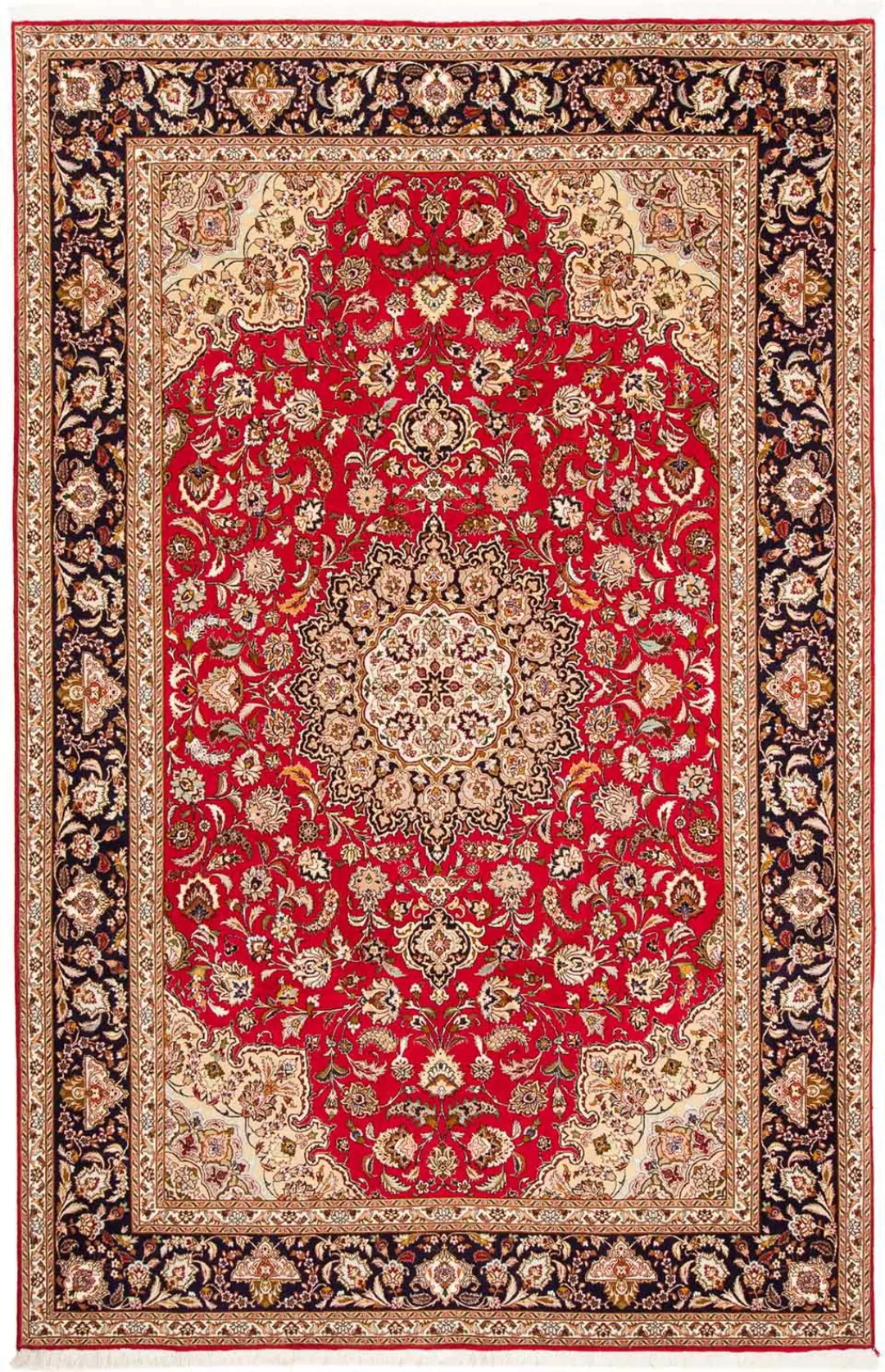 morgenland Orientteppich »Perser - Täbriz - Royal - 303 x 205 cm - rot«, re günstig online kaufen