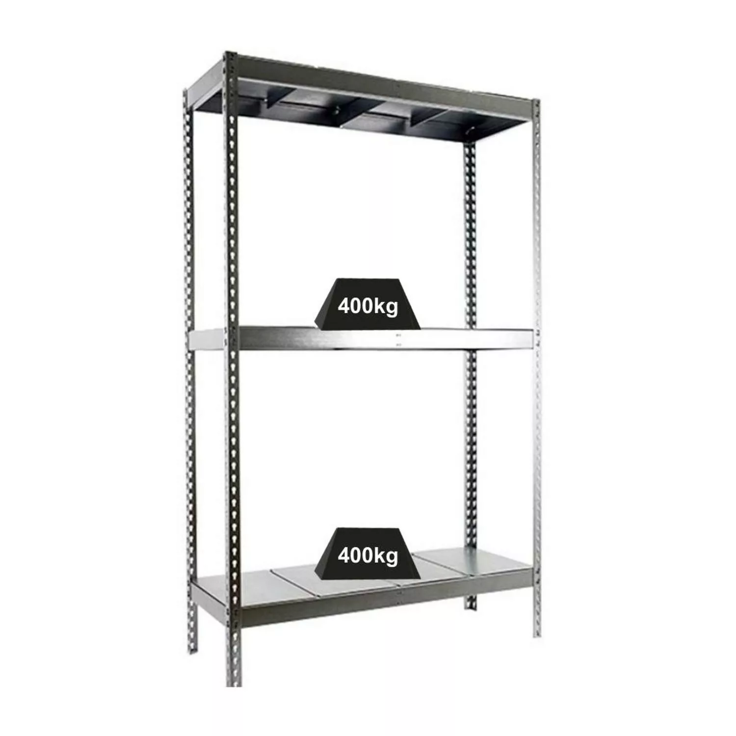 PROREGAL Schwerlastregal Big Metal Yeti Three HxBxT 200 x 120 x 45 cm Fachl günstig online kaufen