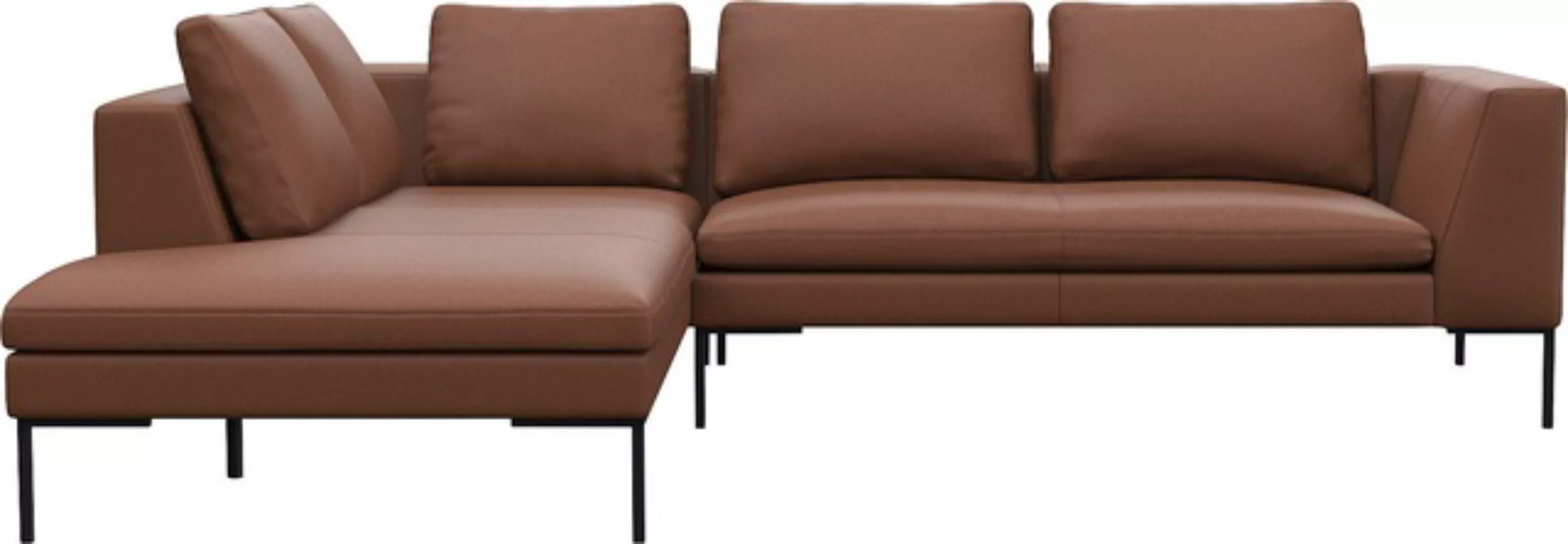 FLEXLUX Ecksofa »Loano, superbequemer Sitzkomfort durch Kaltschaum im Sitz« günstig online kaufen