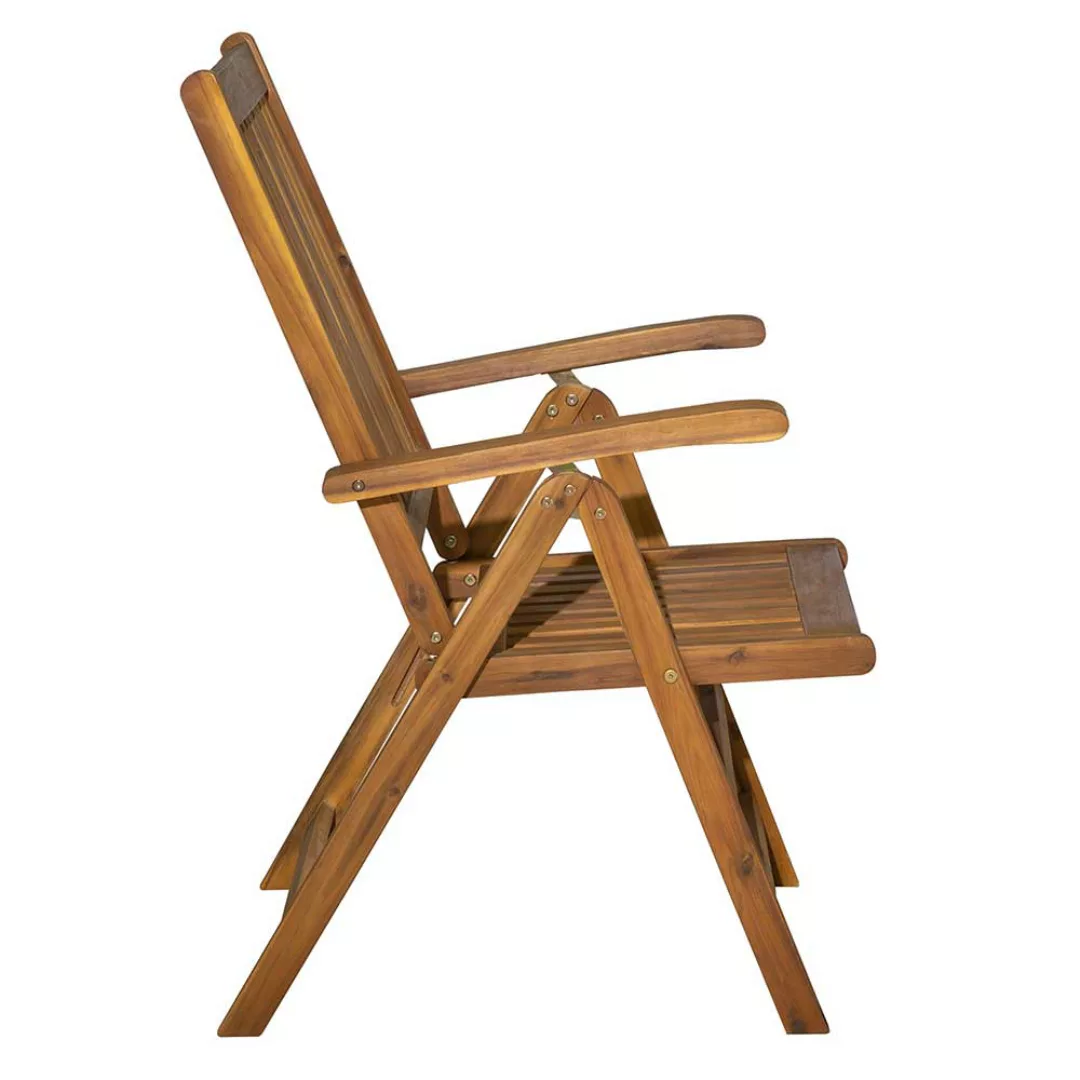 Outdoor Stühle aus Akazie Massivholz klappbar (2er Set) günstig online kaufen