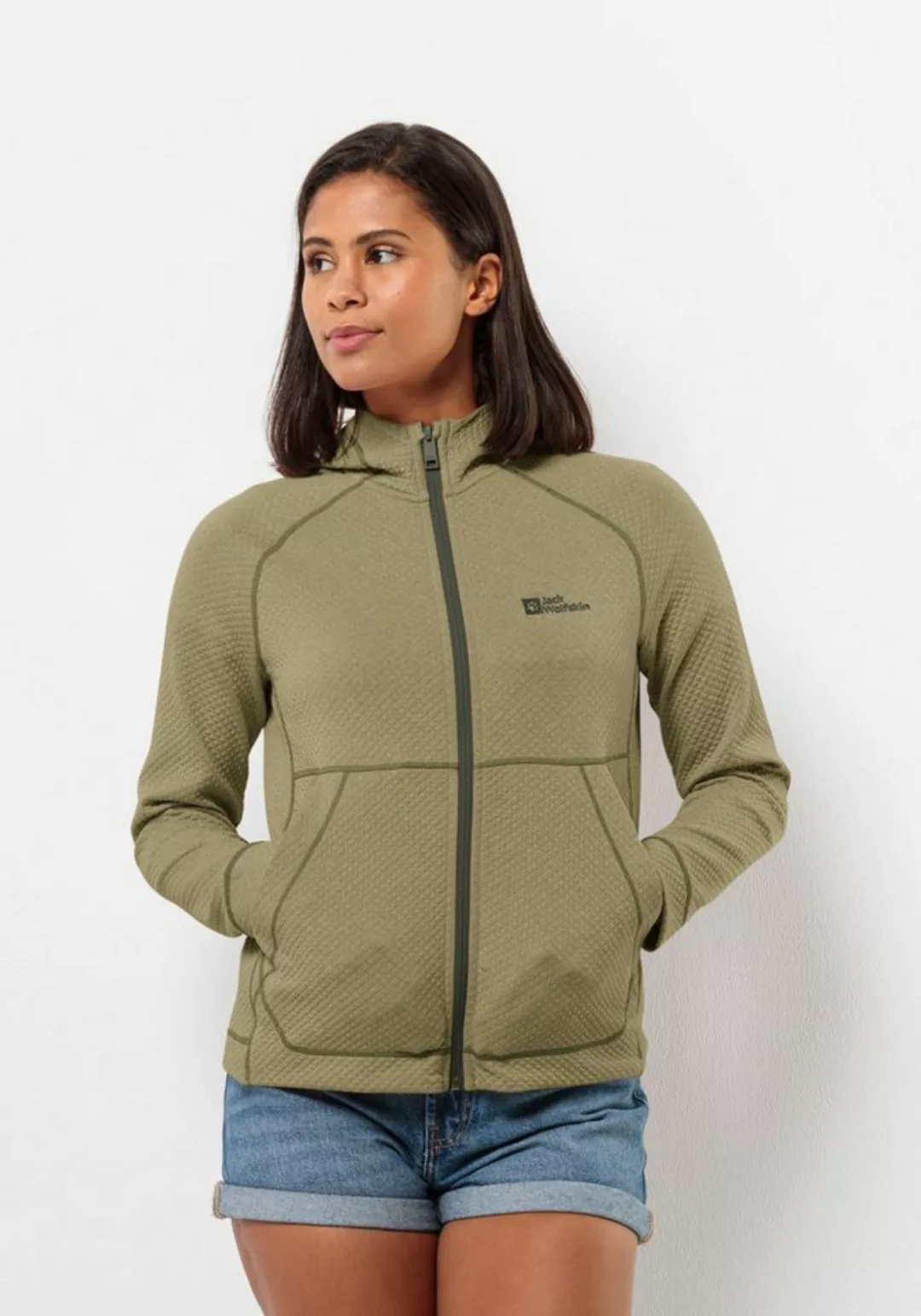 Jack Wolfskin Kapuzenfleecejacke FERNWEH HOODED JKT W günstig online kaufen