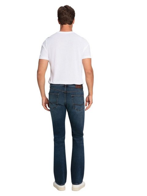 Cross Jeans Herren Jeans COLIN - Slim Bootcut Fit - Blau - Dark Blue günstig online kaufen