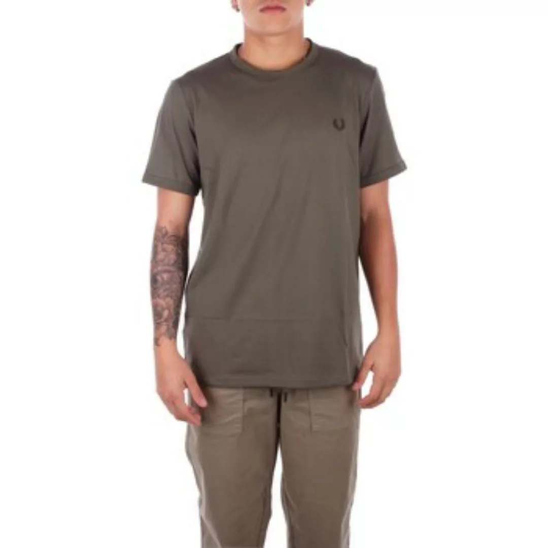 Fred Perry Ringer T-Shirt Beige X23 - Größe XL günstig online kaufen