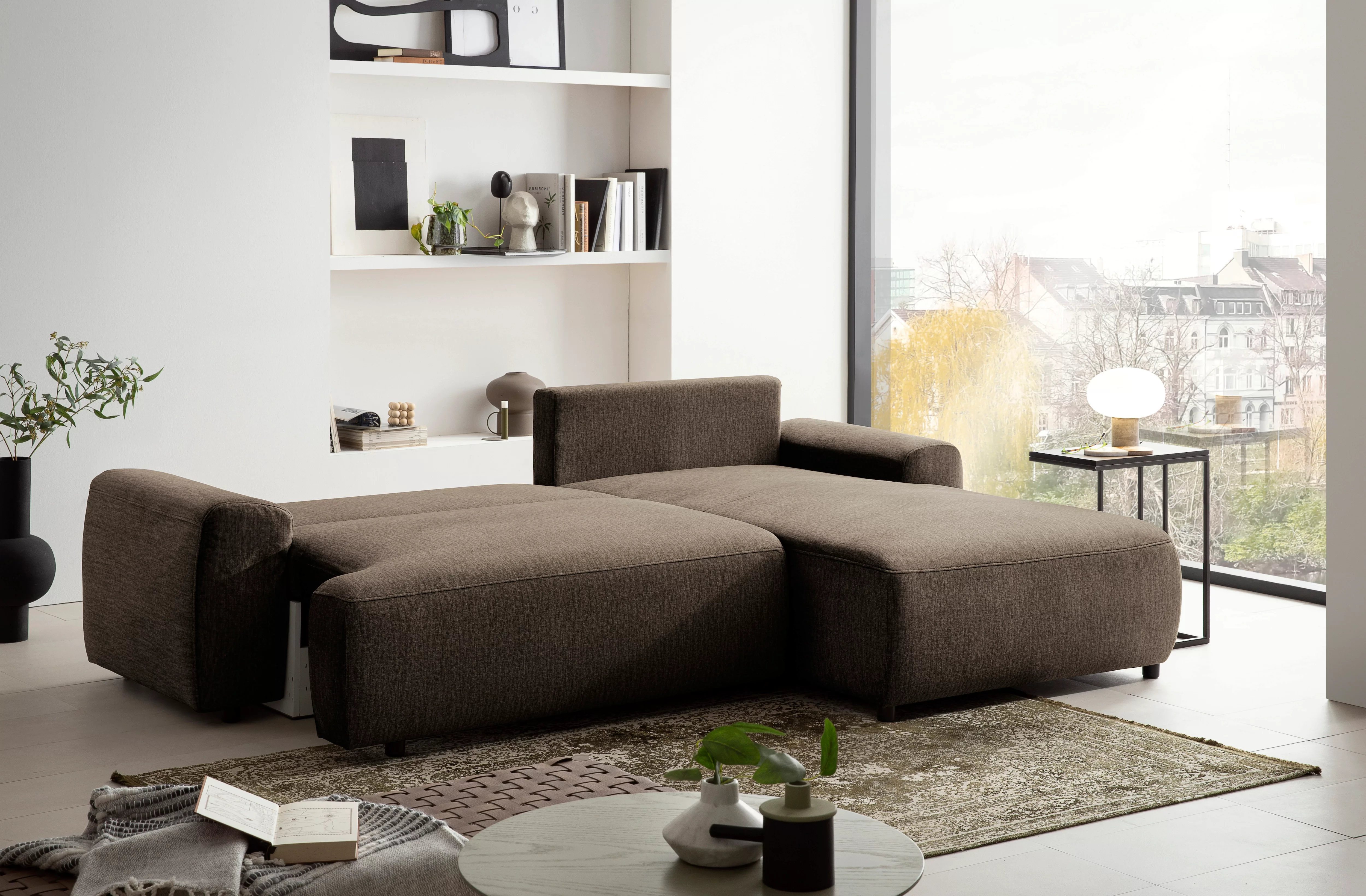 exxpo - sofa fashion Ecksofa »Game, L-Form«, inkl. Bettfunktion, Bettkasten günstig online kaufen