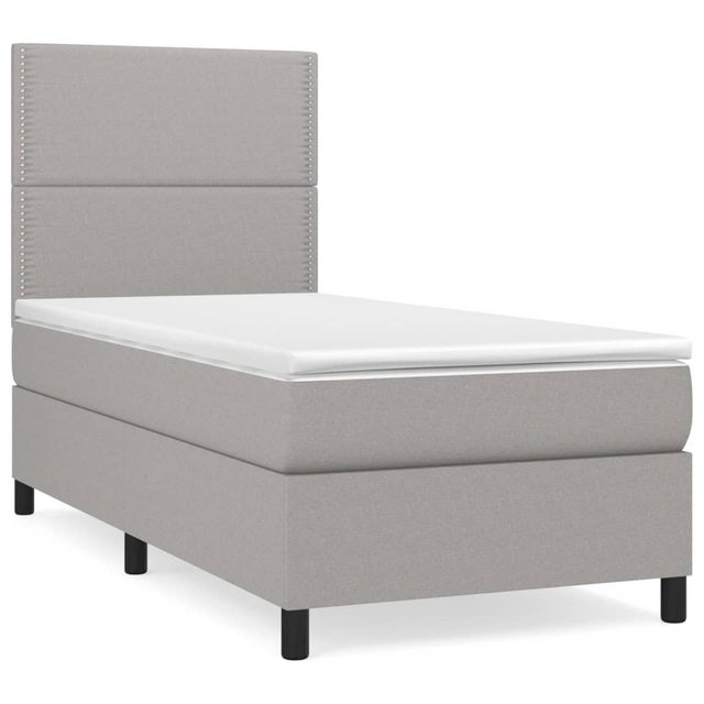 vidaXL Boxspringbett Bett Boxspringbett mit Matratze Stoff (80 x 200 cm, He günstig online kaufen