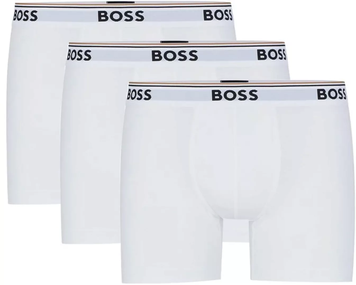 BOSS Langer Boxer "Boxer Brief 3P", (Packung, 3er-Pack), mit farblich passe günstig online kaufen