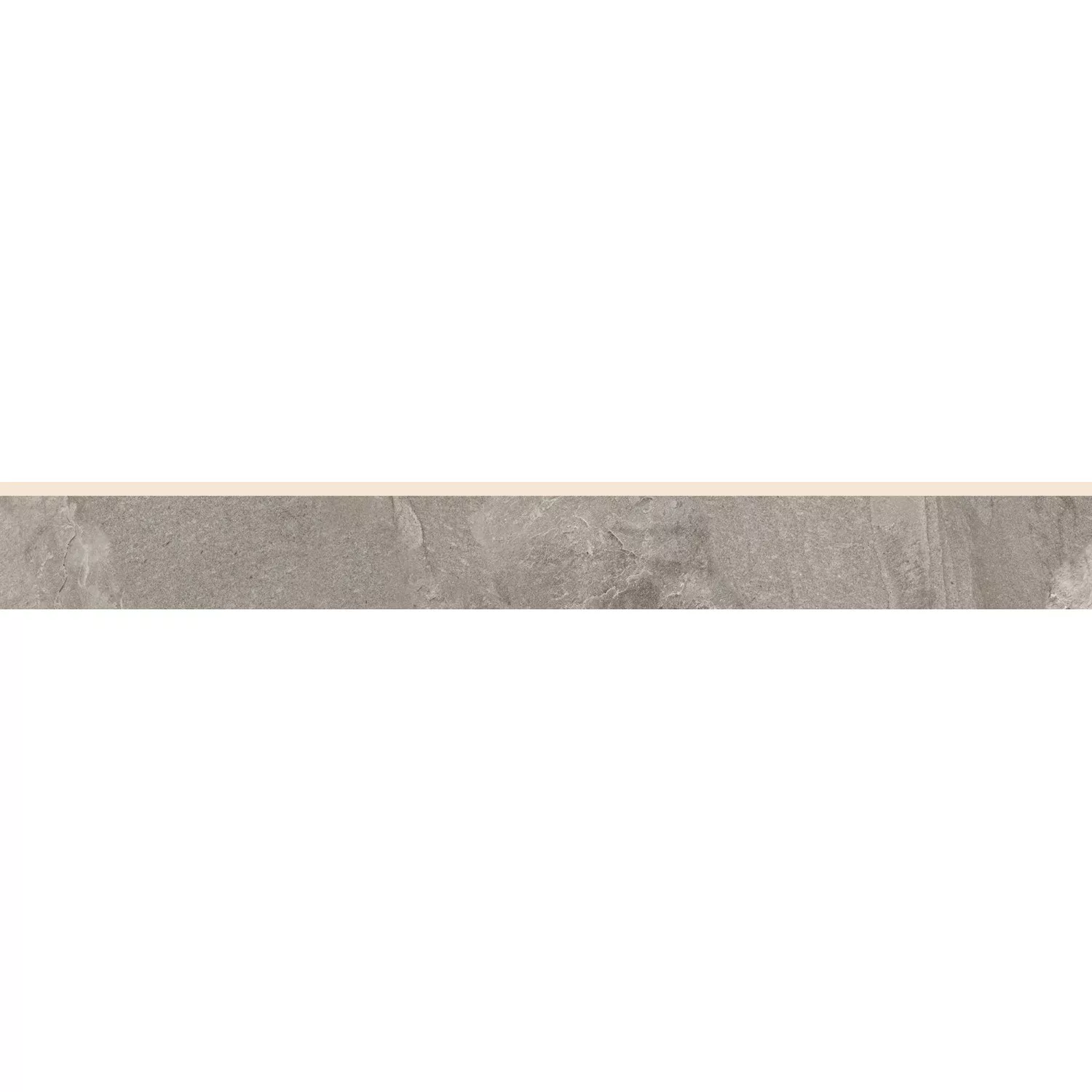 Feinsteinzeug Ground Sockel Grey glasiert matt 60x6x0,9cm günstig online kaufen