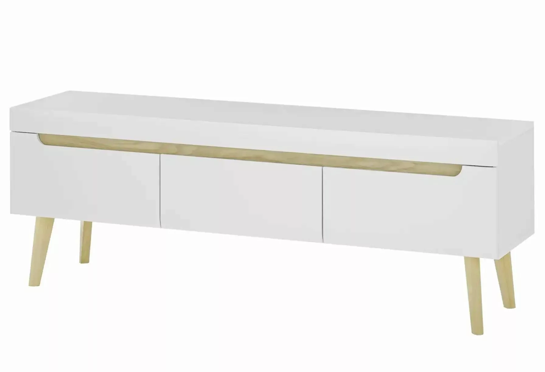 Lowboard ¦ weiß ¦ Maße (cm): B: 160 H: 50 Kommoden & Sideboards > Lowboards günstig online kaufen