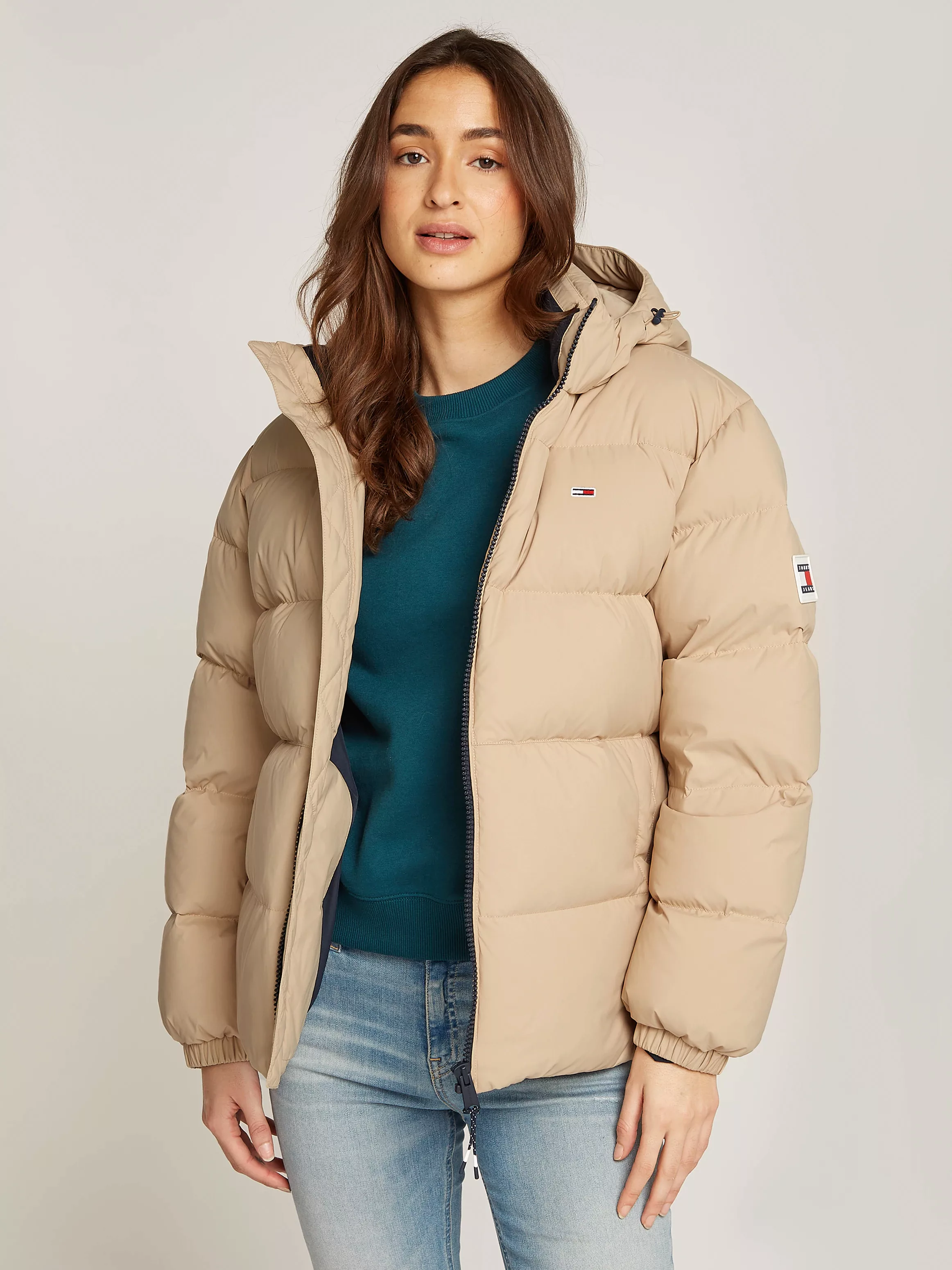 Tommy Jeans Steppjacke "TJM ESSENTIAL DOWN JACKET EXT", mit Kapuze günstig online kaufen