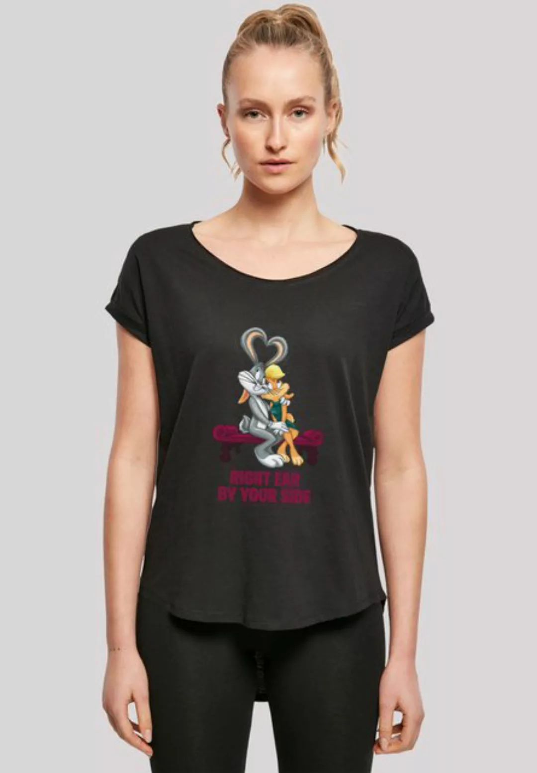 F4NT4STIC T-Shirt Looney Tunes Bugs And Lola Valentine's Cuddle Print günstig online kaufen