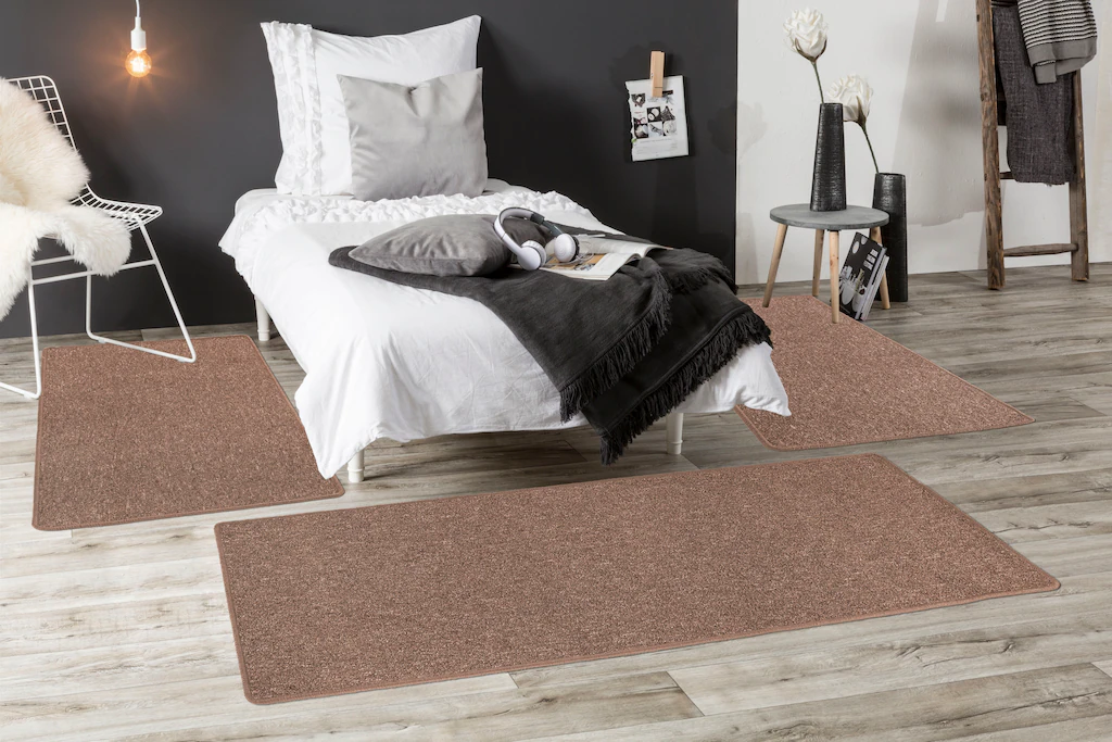 Andiamo Bettumrandung »Luton, Made in Germany«, (3 tlg.), Bettvorleger, Läu günstig online kaufen