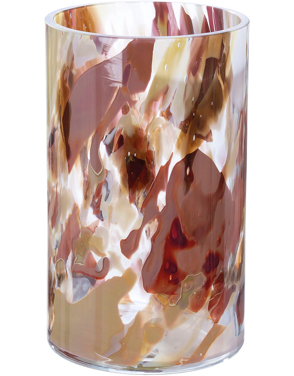 GILDE Tischvase "Vase Roslin Höhe ca. 24 cm", (1 St.), Europäische Handarbe günstig online kaufen