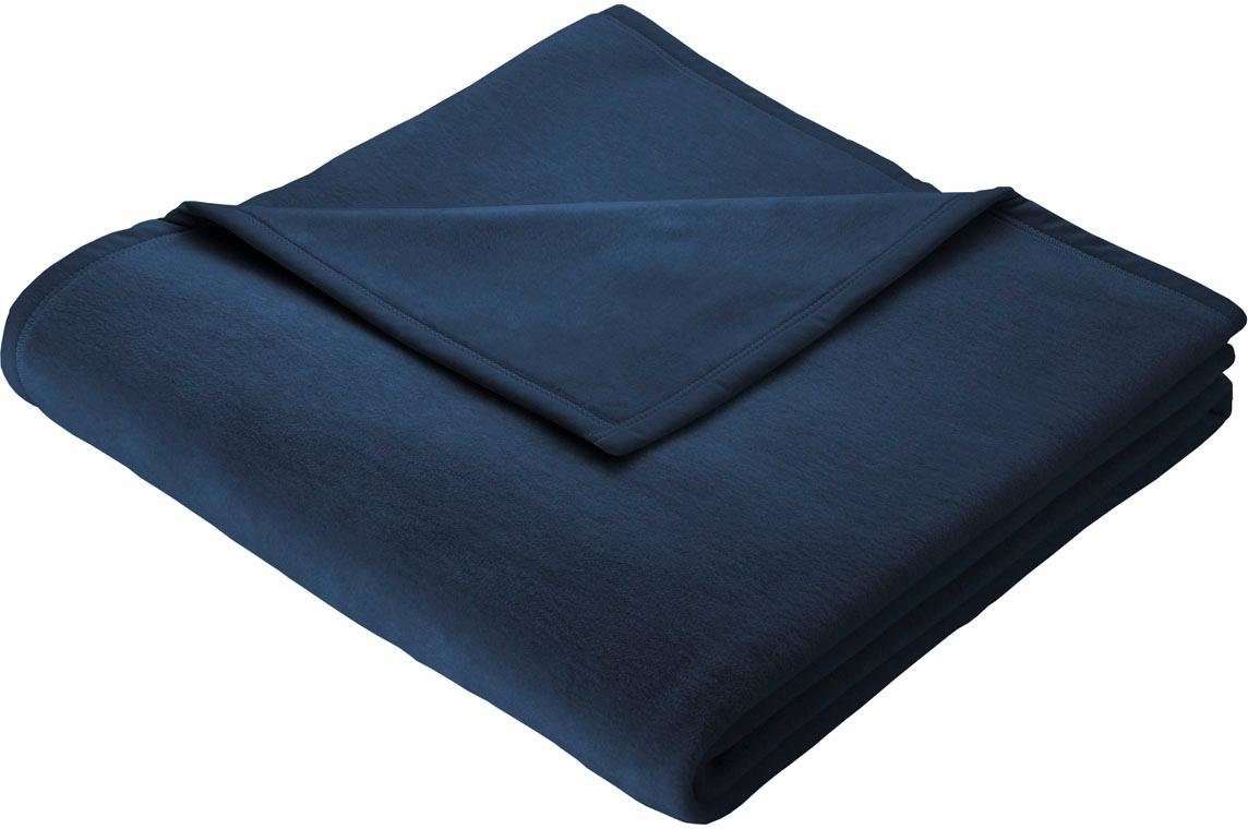 Biederlack Wohndecke »Cotton Home«, im Uni Design, Kuscheldecke günstig online kaufen