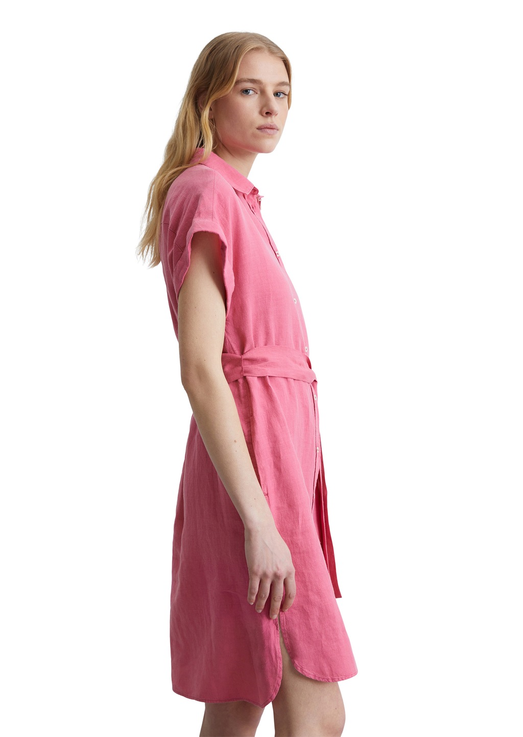 Marc OPolo Midikleid "mit Bindegürtel" günstig online kaufen