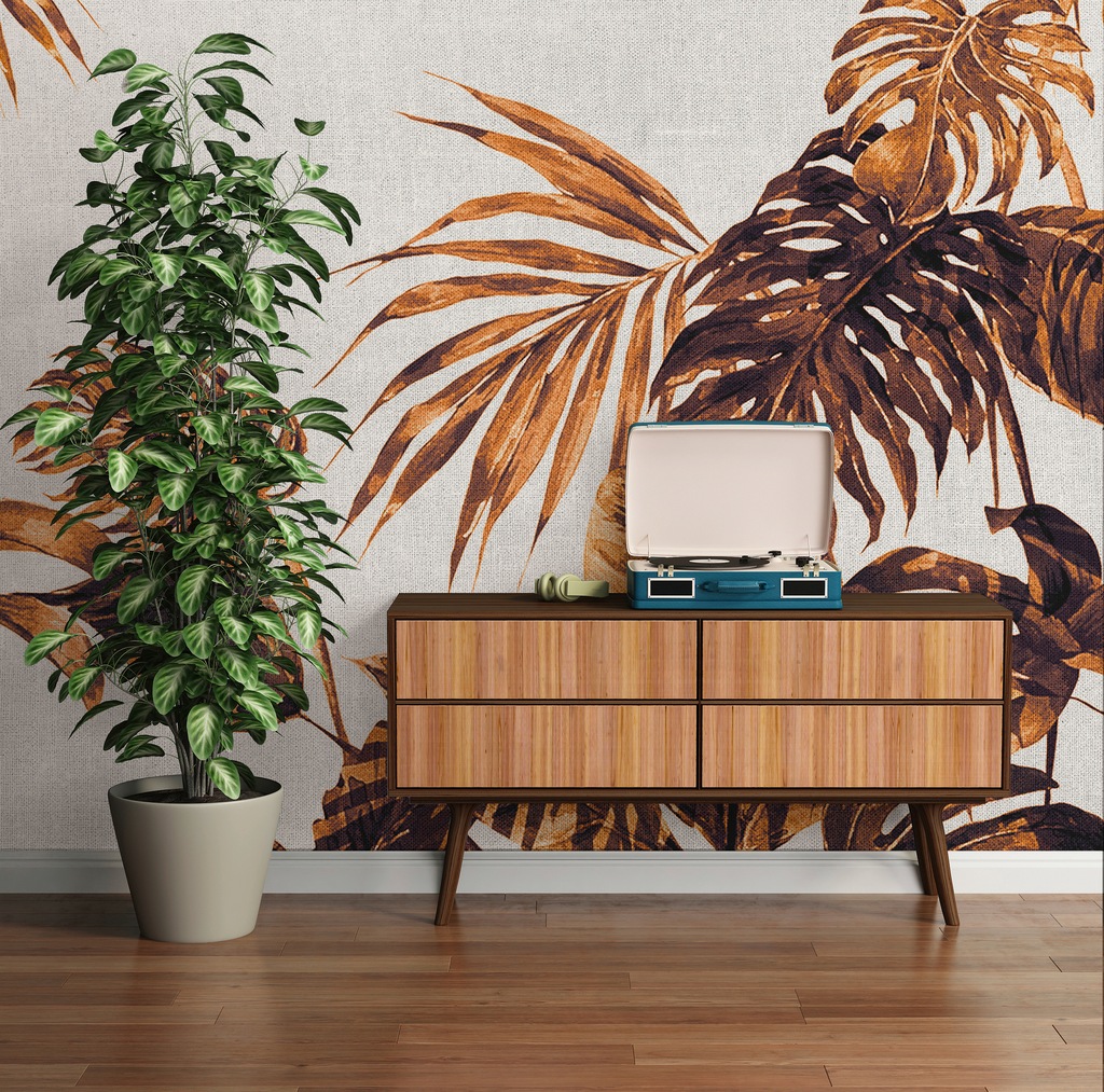 Architects Paper Fototapete »Atelier 47 Tropical Leaves Artwork 1«, botanis günstig online kaufen