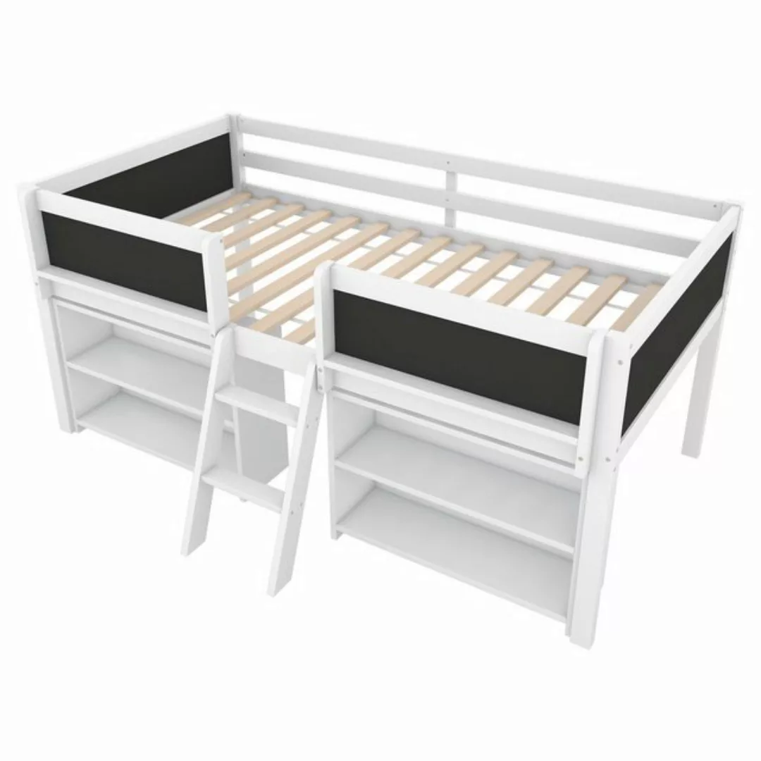 Gotagee Kinderbett Einzelbett Stauraum Multifunktionsbett 90x200cm Jugendbe günstig online kaufen