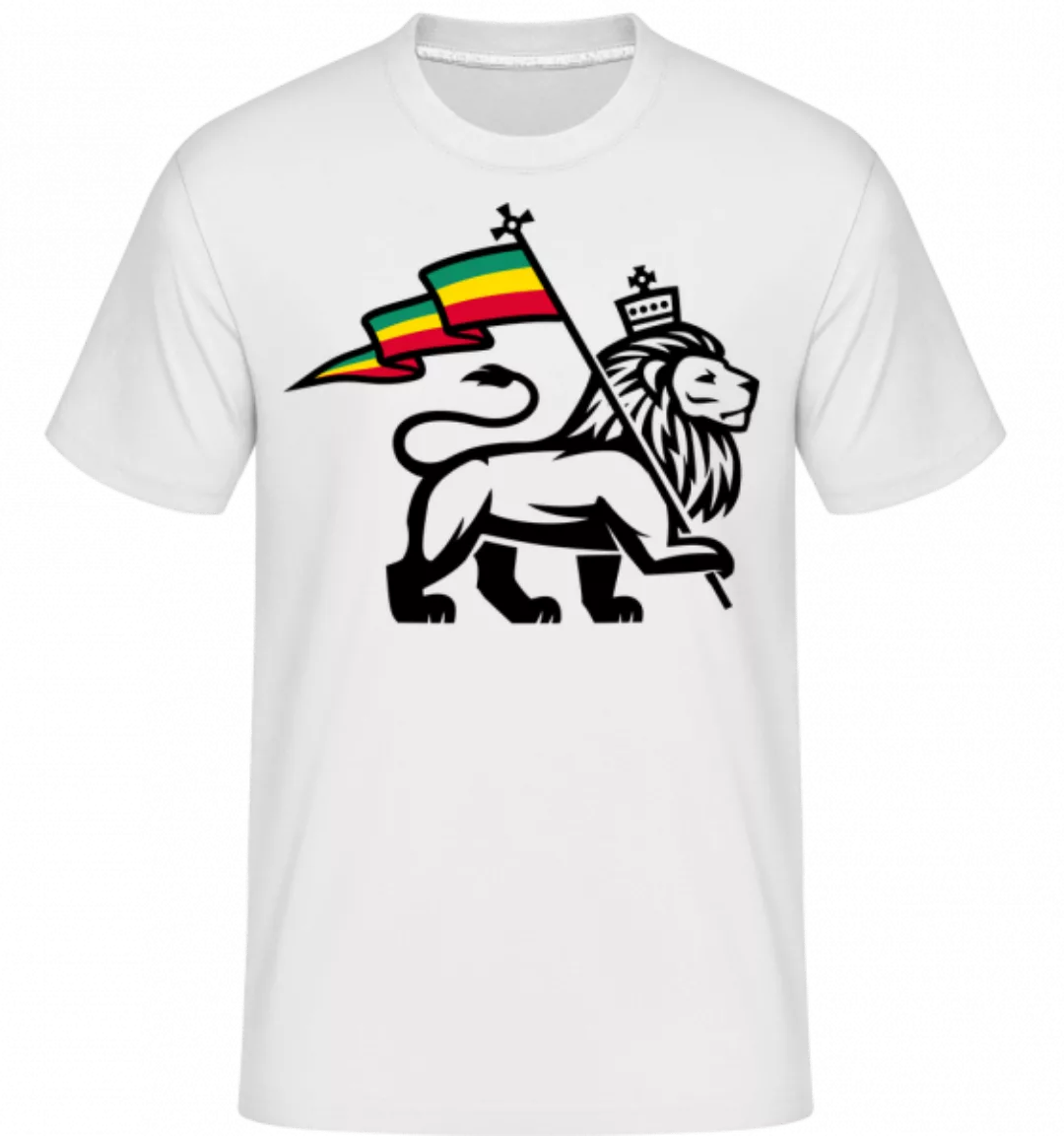 Lion Jamaican Flag · Shirtinator Männer T-Shirt günstig online kaufen