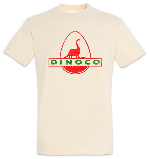 Urban Backwoods Print-Shirt Dinoco Logo I Herren T-Shirt Oil Company Petrol günstig online kaufen