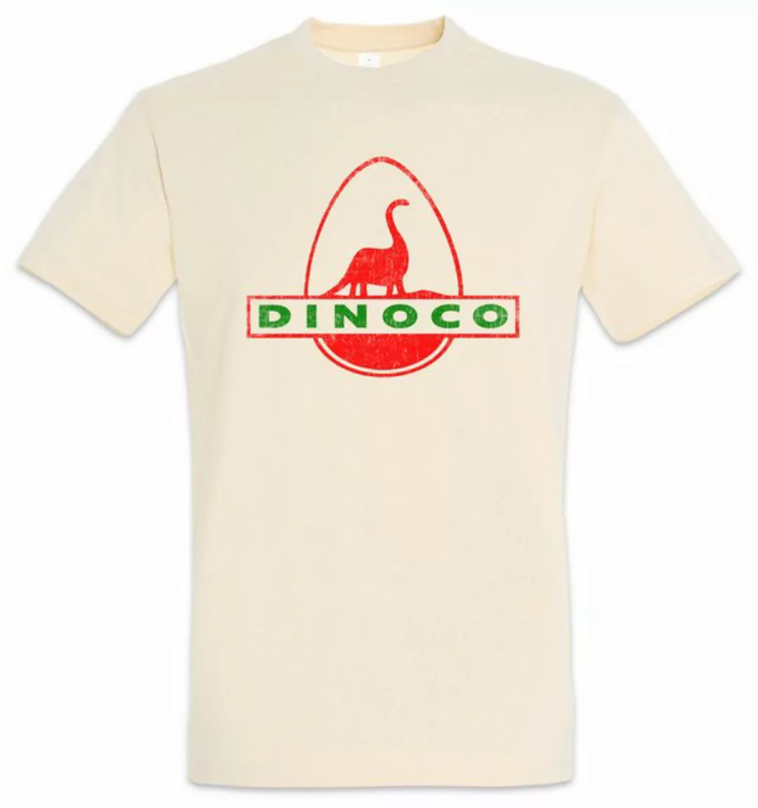 Urban Backwoods Print-Shirt Dinoco Logo I Herren T-Shirt Oil Company Petrol günstig online kaufen