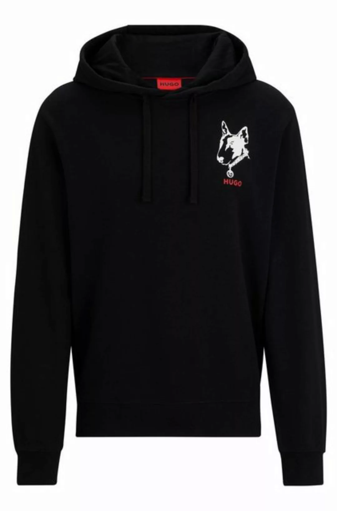 HUGO Sweatshirt Dettil 10254770 01, Black günstig online kaufen