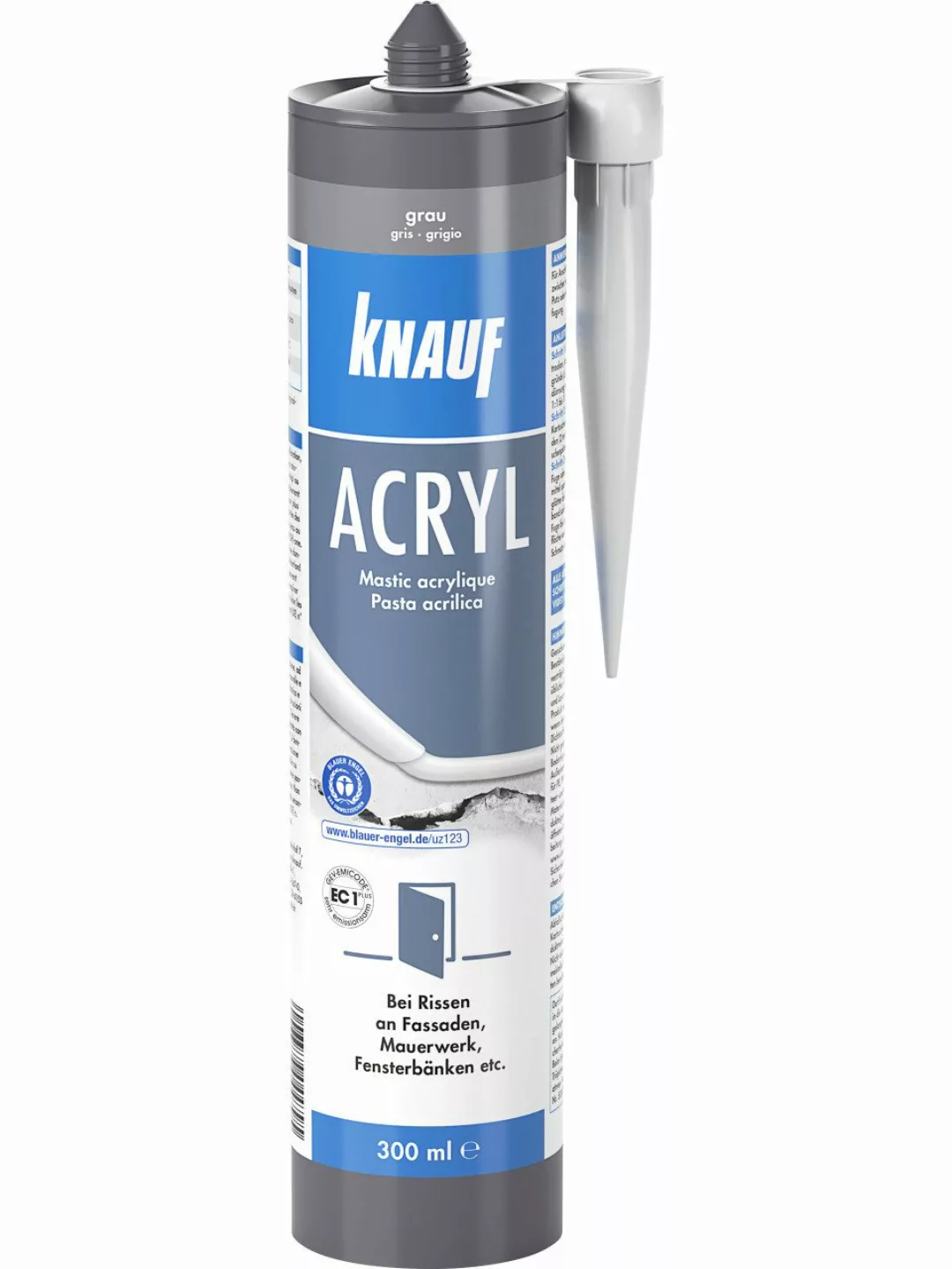 KNAUF Silikon Knauf Acryl grau 300 günstig online kaufen