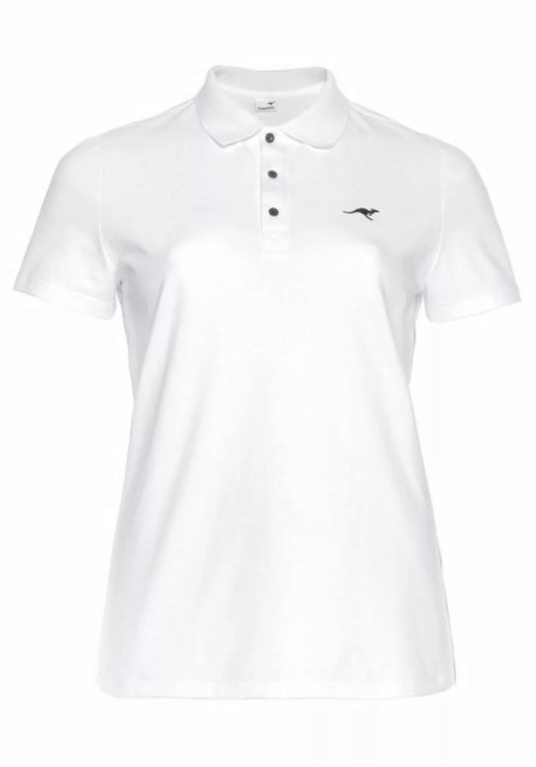 KangaROOS Poloshirt Kurzarm, unifarben, Polokragen, aus Baumwolle günstig online kaufen