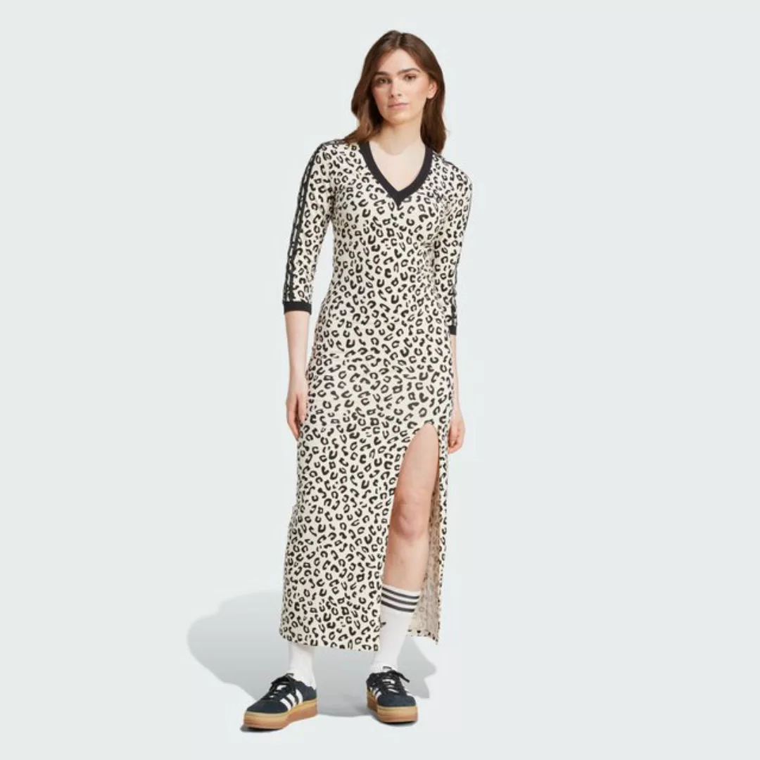 adidas Originals Maxikleid LEOPARD 3-STREIFEN MAXIKLEID günstig online kaufen