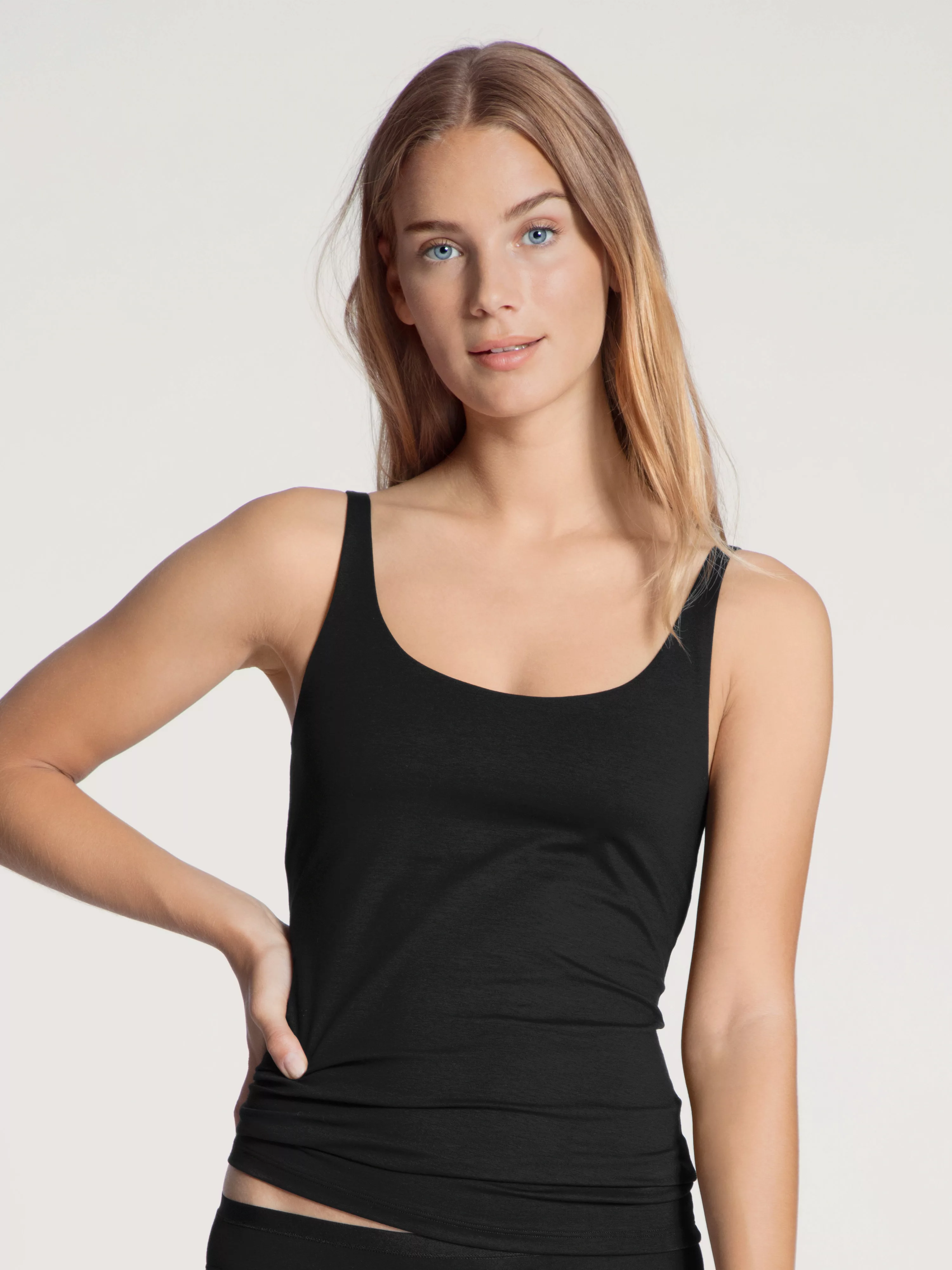 CALIDA Unterhemd "Natural Comfort", Top mit integriertem Bustier günstig online kaufen