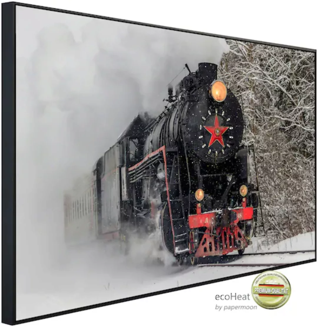 Papermoon Infrarotheizung »Alte Dampflokomotive« günstig online kaufen