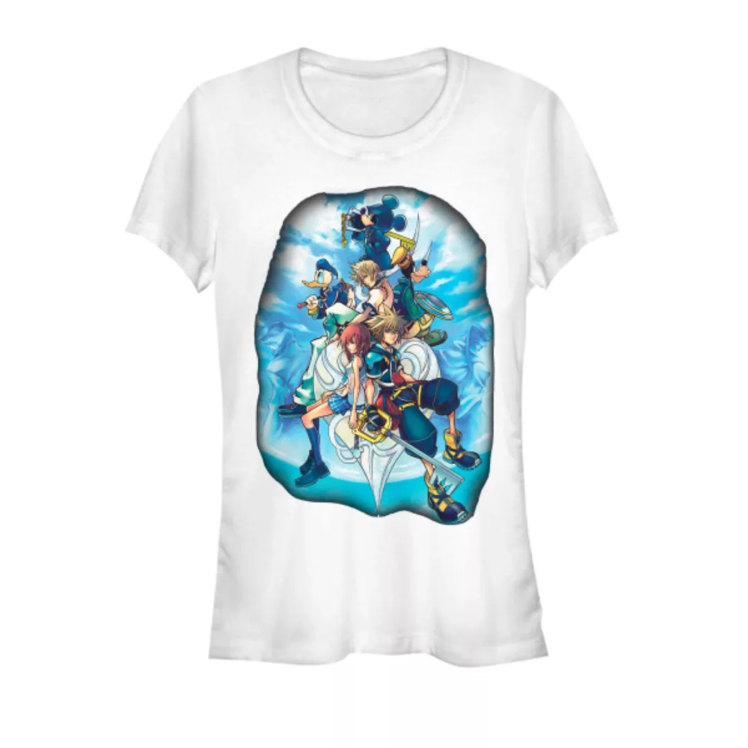 Disney Classics - Kingdom Hearts - Gruppe Sky Group - Frauen T-Shirt günstig online kaufen
