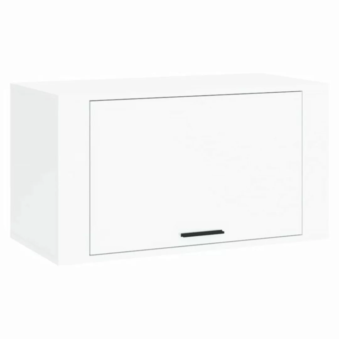 vidaXL Schuhschrank Wand-Schuhschrank Hochglanz-Weiß 70x35x38 cm Spanplatte günstig online kaufen