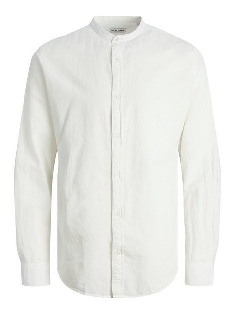 Jack & Jones PlusSize Langarmhemd JJELINEN BLEND BAND SHIRT LS SN PLS günstig online kaufen