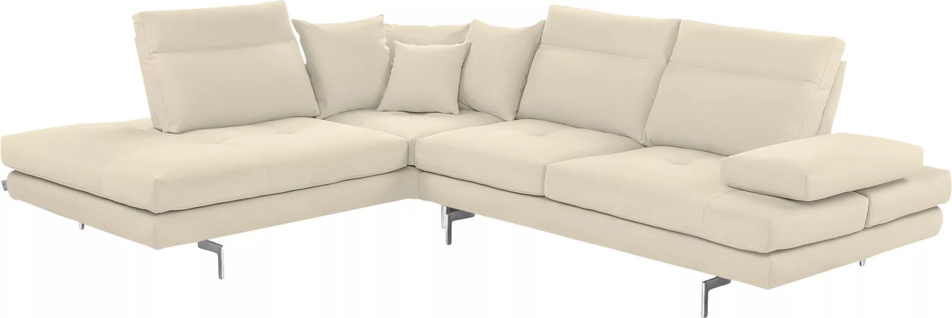 CALIA ITALIA Ecksofa "Toby Wing, L-Form, Designsofa mit sensationellem Sitz günstig online kaufen