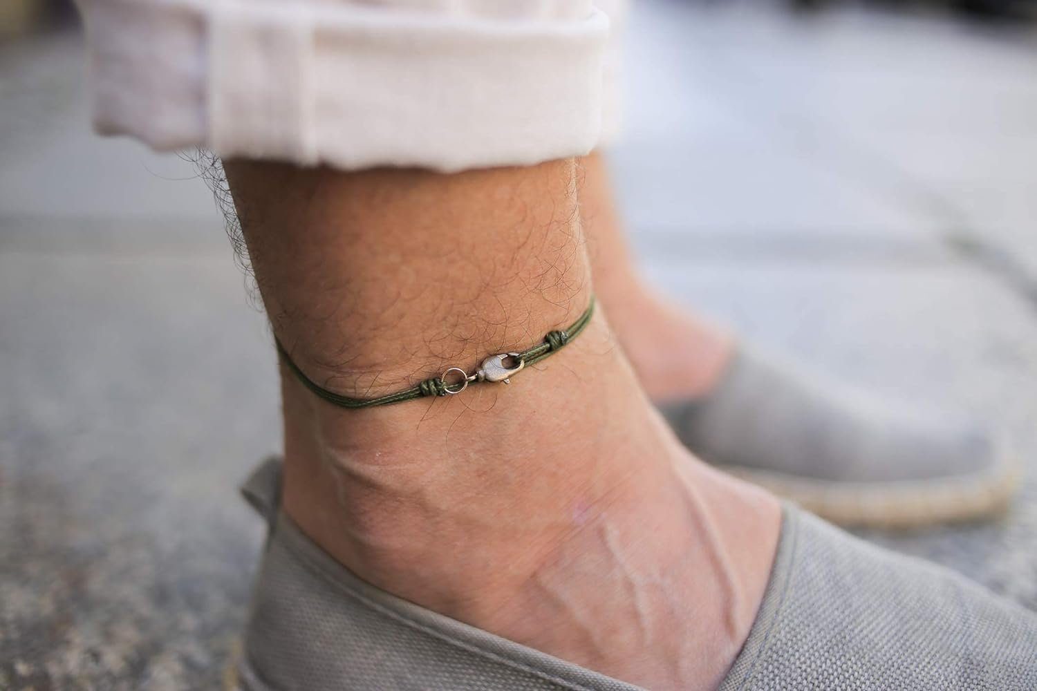 Made by Nami Fußkette Dünnes Wickelfußband günstig online kaufen
