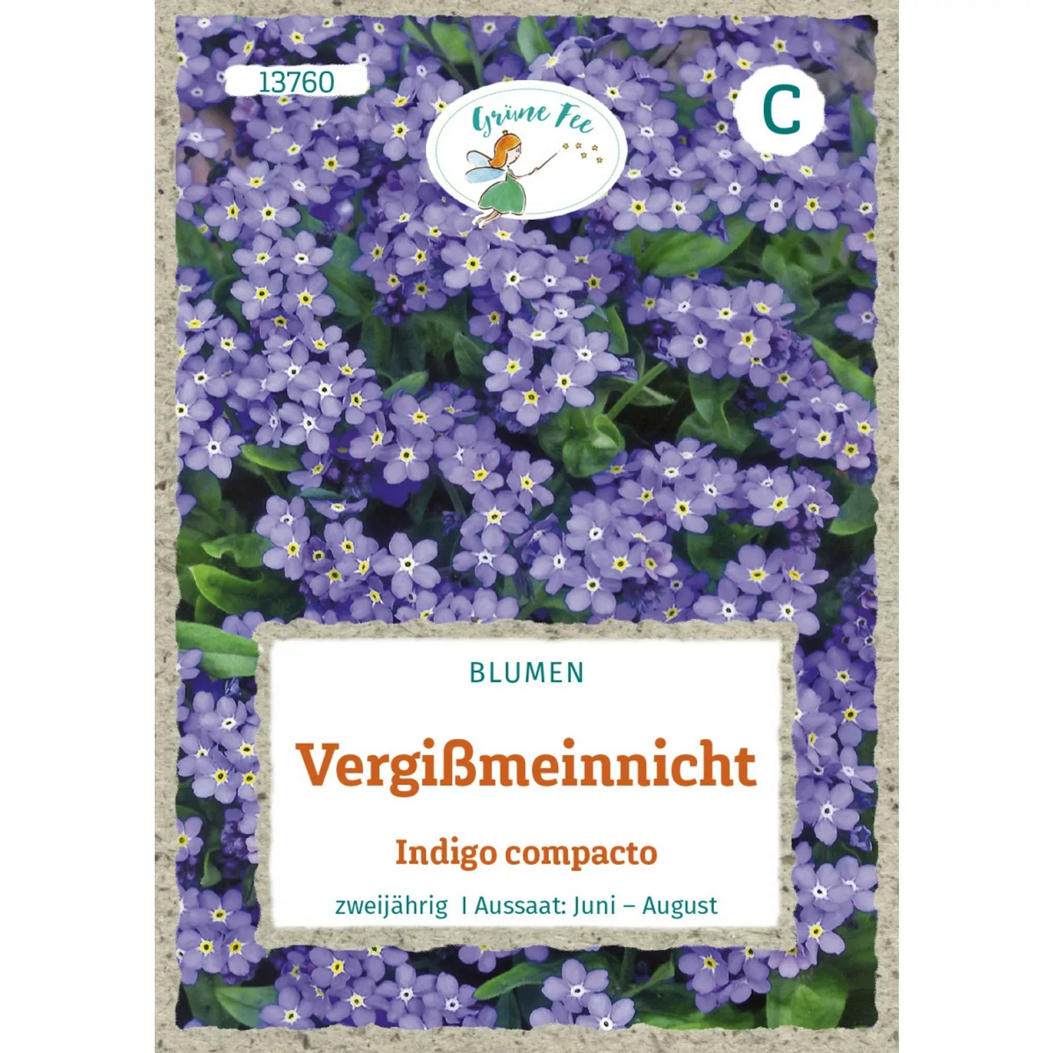 Grüne Fee Vergißmeinnicht Indigo Compacto Saatgut günstig online kaufen