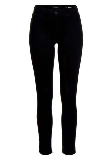 Replay Damen Jeans Luzien - Skinny Fit - Schwarz - Black Denim günstig online kaufen