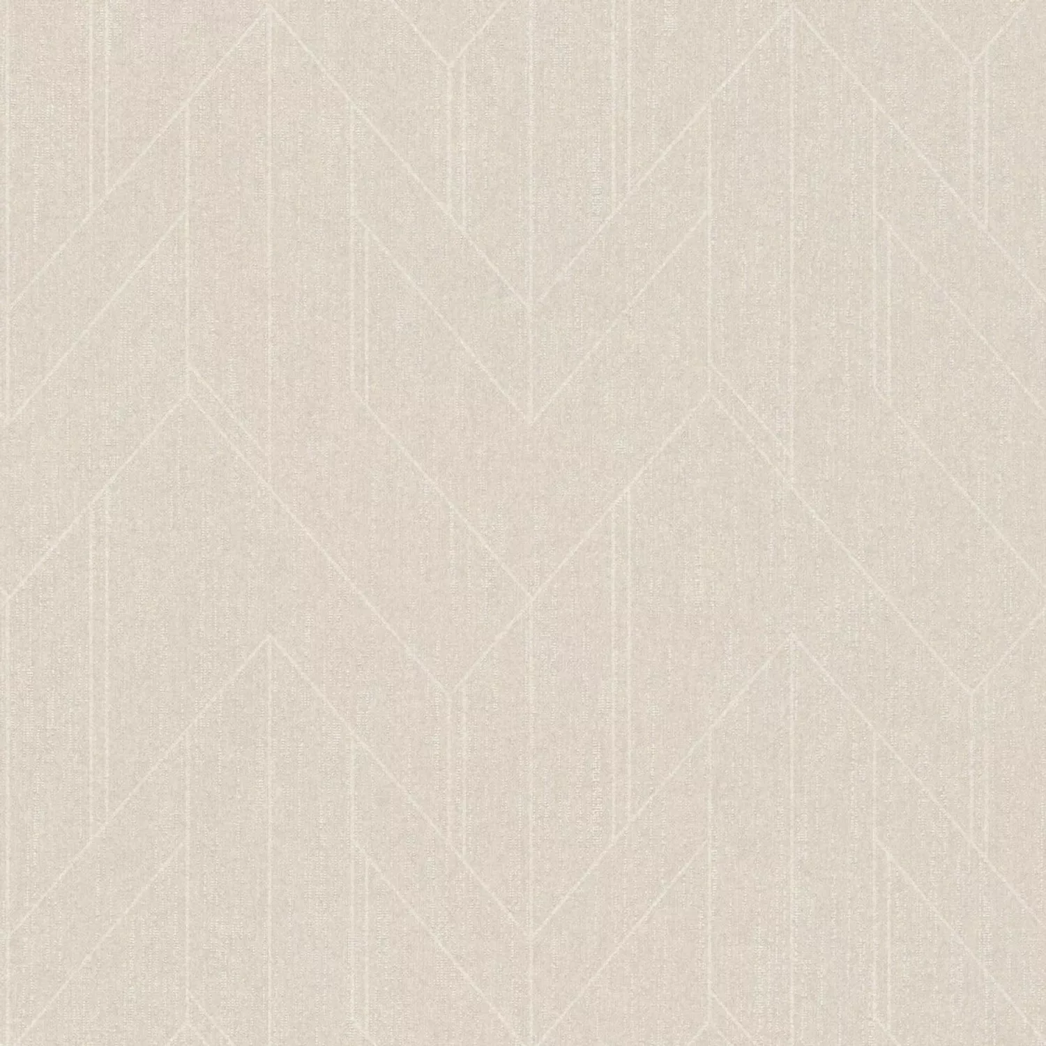 Bricoflor Beige Tapete Geometrisches Muster Metallic Vliestapete Im Art Déc günstig online kaufen