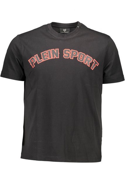 PLEIN SPORT T-Shirt Schwarzes Herren T-Shirt mit Print und günstig online kaufen