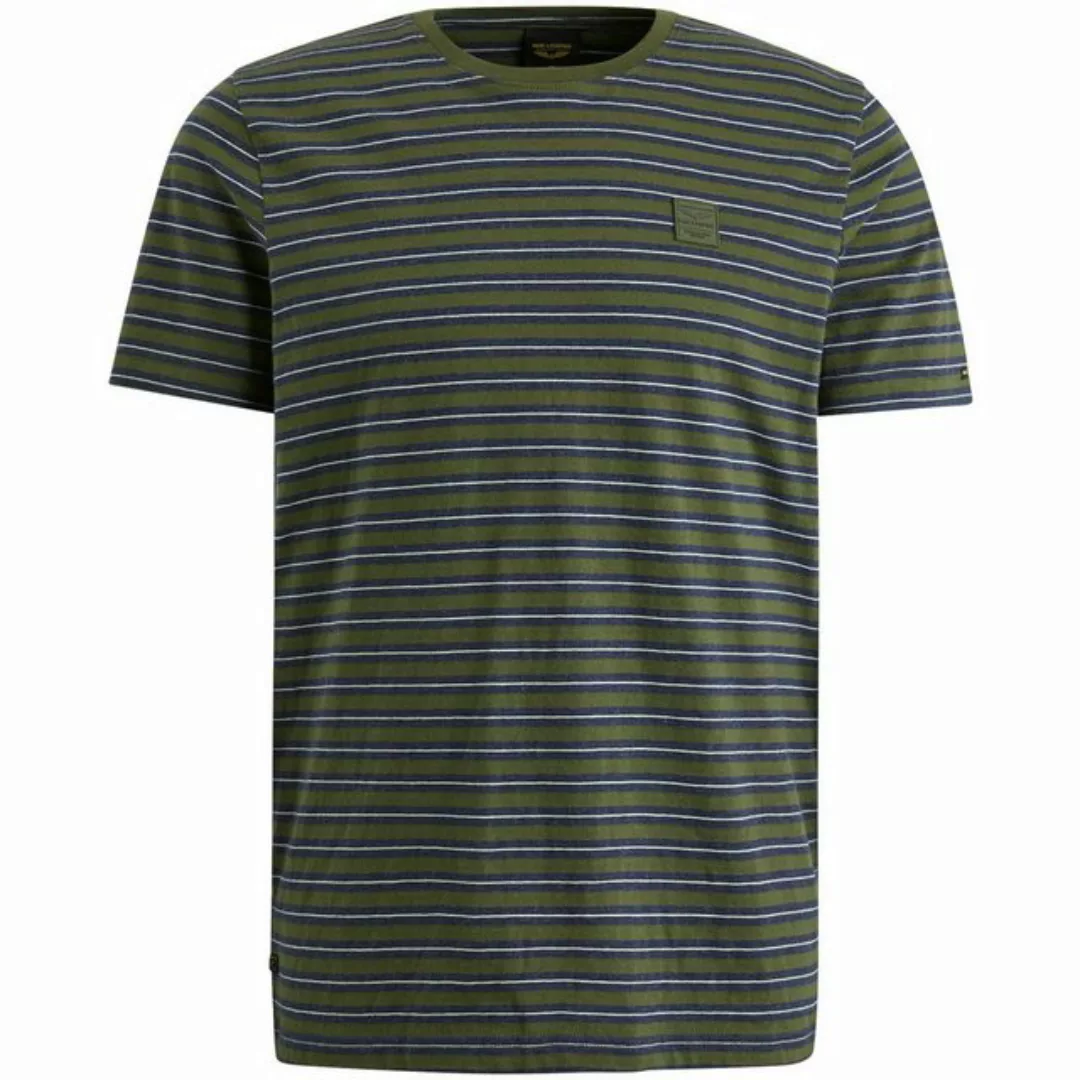 PME LEGEND T-Shirt Short sleeve r-neck yd stripe jers, Ivy Green günstig online kaufen