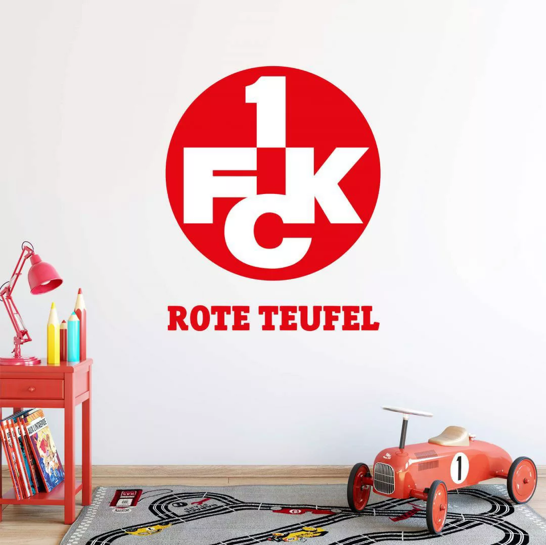 Wall-Art Wandtattoo "1.FC Kaiserslautern Rote Teufel", (Set, 1 St.) günstig online kaufen